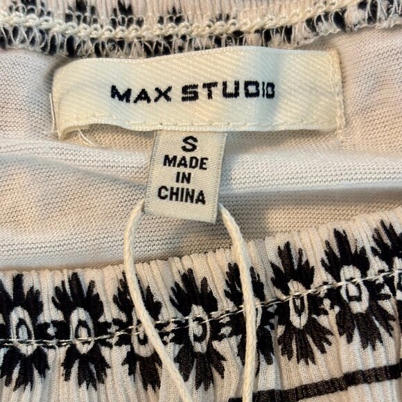 NWT Max Studio High Waist Floral A Line Skirt Women S - Picture 8 of 10